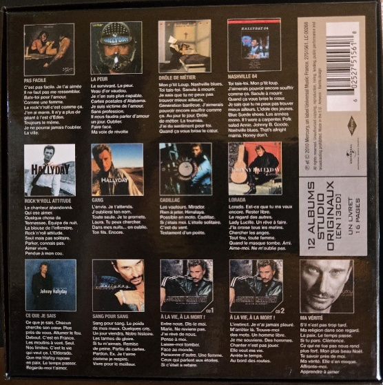 CDs: Johnny Hallyday Coffret 12 CD's – Neuf (Voir description) à Sorens par Laburge 2