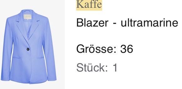 Completi & Tailleur: Damen Anzug (Gr. S) **TOP** – Nuovo (secondo la descrizione) da Altendorf venduto da kuss14 2