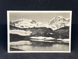 Mont Rose et Lyskamm depuis le Riffelsee