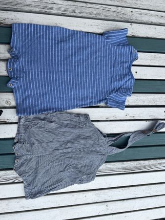 Alana Baby Spieler Einteiler Shirt Gr.68 neuwertig 