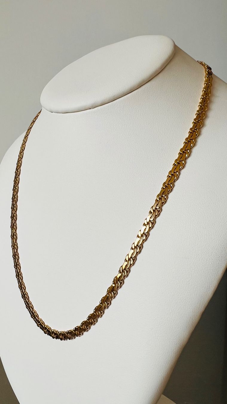 Ketten: Superbe collier en plaque or style vintage – Gebraucht aus Nyon von stylevintage79 2