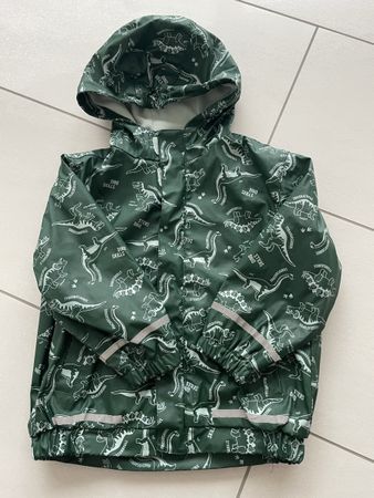 Gefütterte Regenjacke 104/110