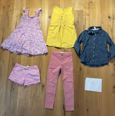 Girls clothing bundle size 122-128
