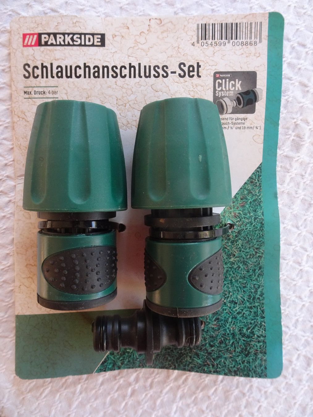 Parkside Tubi & Tubi flessibili: Schlauchanschluss-Set – Nuovo e nell'imballaggio originale da männedorf venduto da purzelchen