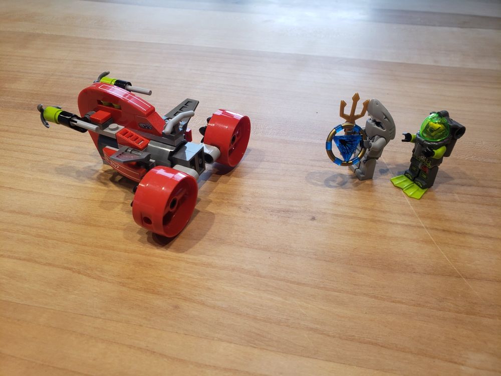 Lego Atlantis 8057 Wrack Raider komplett mit Anleitung (Gebraucht) in ...