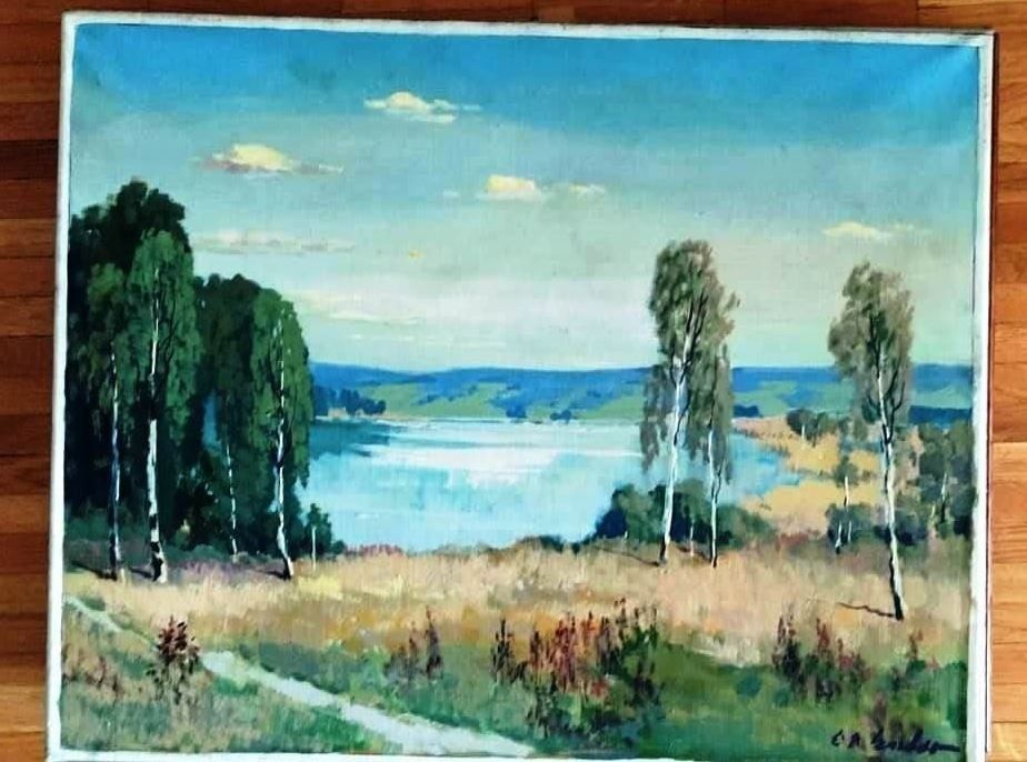 Dipinti: Bild / Gemälde, Seelandschaft von Ernst Alfred Escher – Nuovo (secondo la descrizione) da Zürich venduto da 1980ale 1