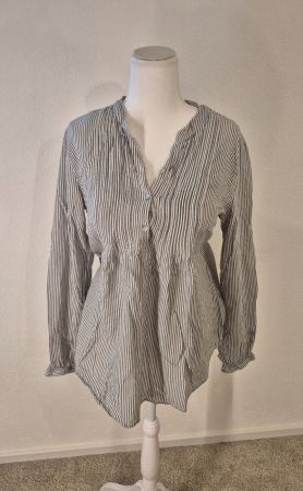 Elegante Bluse mit Streifen, H&M, Grösse 44