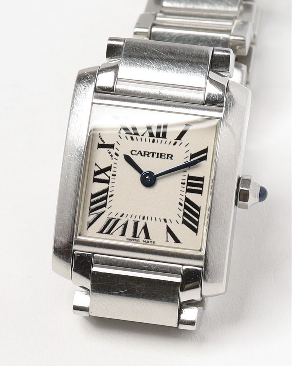 Cartier Uhren: Cartier Tank Francaise – Gebraucht aus Horgen von ll.27 2
