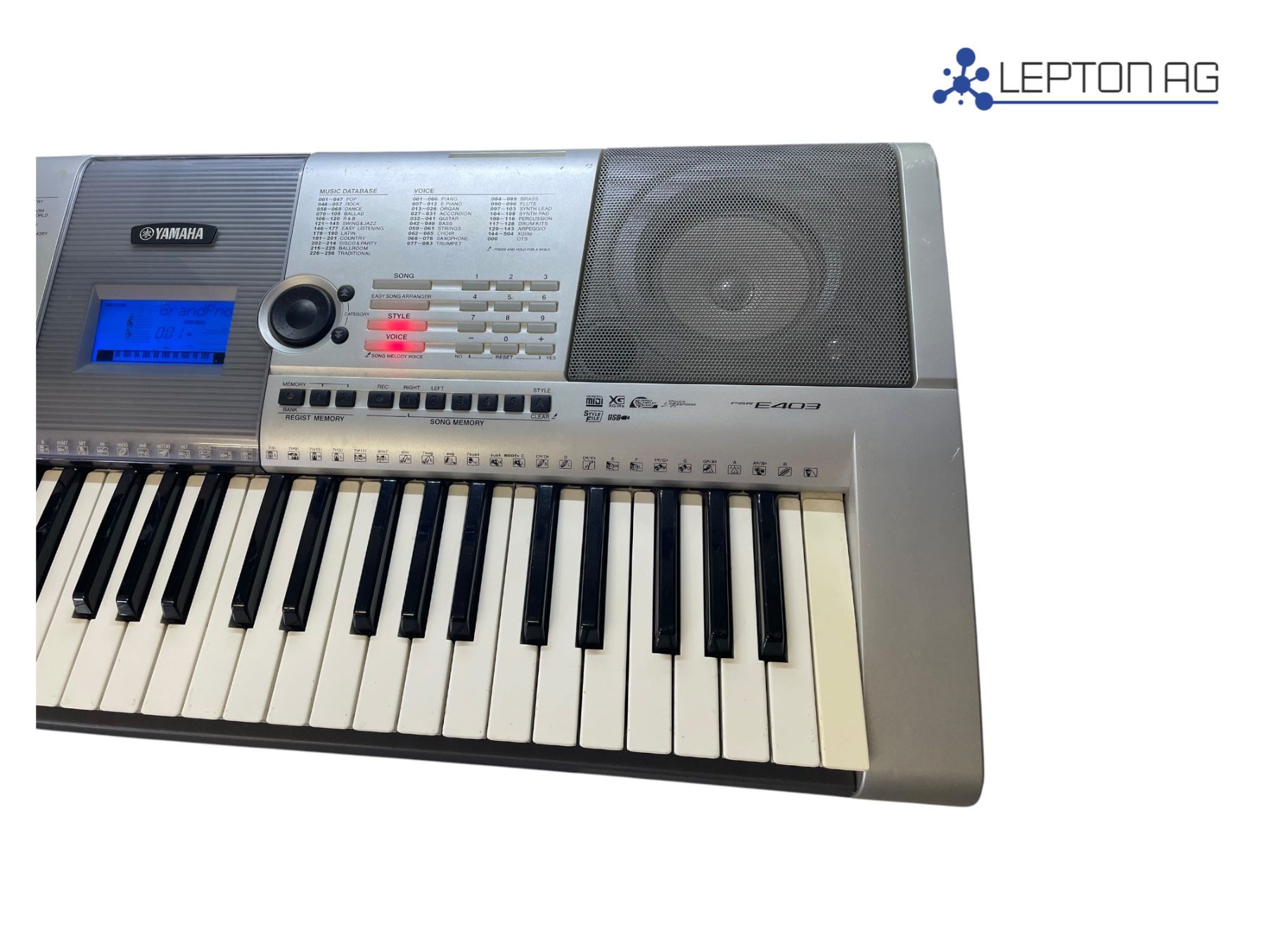 Yamaha Strumenti musicali: Yamaha PSR E403 Keyboard – Usato da Niederdorf venduto da LeptonAG 3