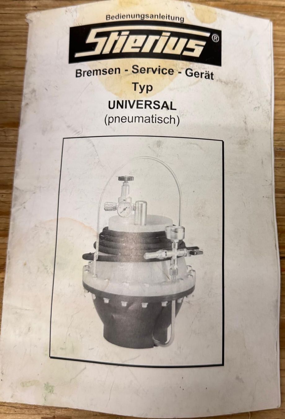Tutte le macchine: Stierius Pneumatisches Bremsenentlüftergerät – Usato da Arisdorf venduto da pinguin71 4