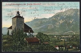 Werdenberg bei Buchs, Ansicht vom Schlos