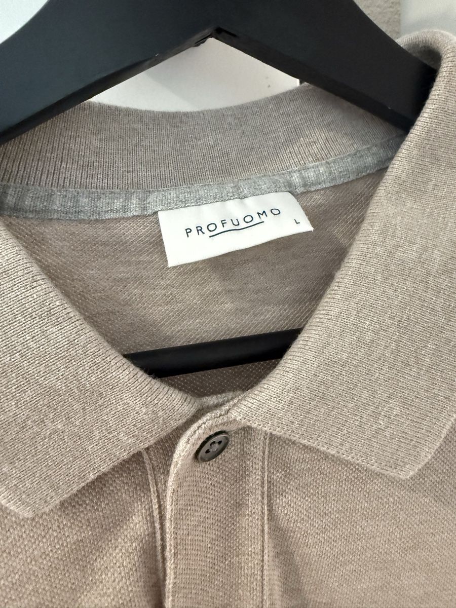 Magliette Polo: Profuomo Poloshirt Greige, Gr. L – Nuovo (secondo la descrizione) da Ottenbach venduto da ygi95 1
