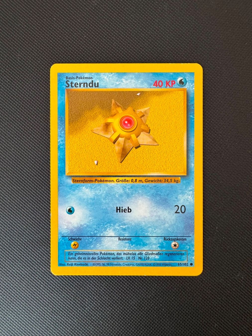 Pokémon Carte collezionabili: Pokémon Sterndu 65/102 – Usato da Seuzach venduto da provenzano18