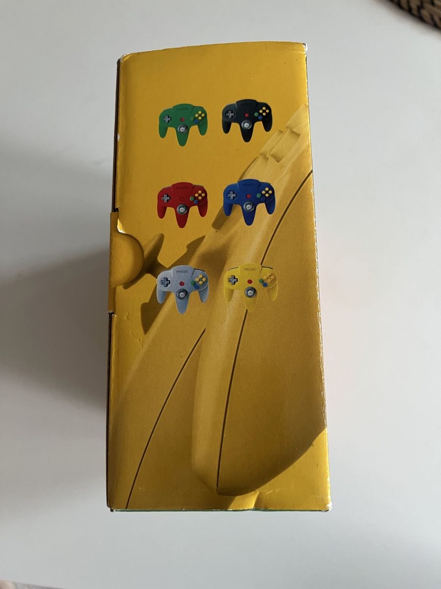 Controller: N64 Controller in gelb - in OVP - Top Zustand – Usato da Baden venduto da tob_t8gw 5