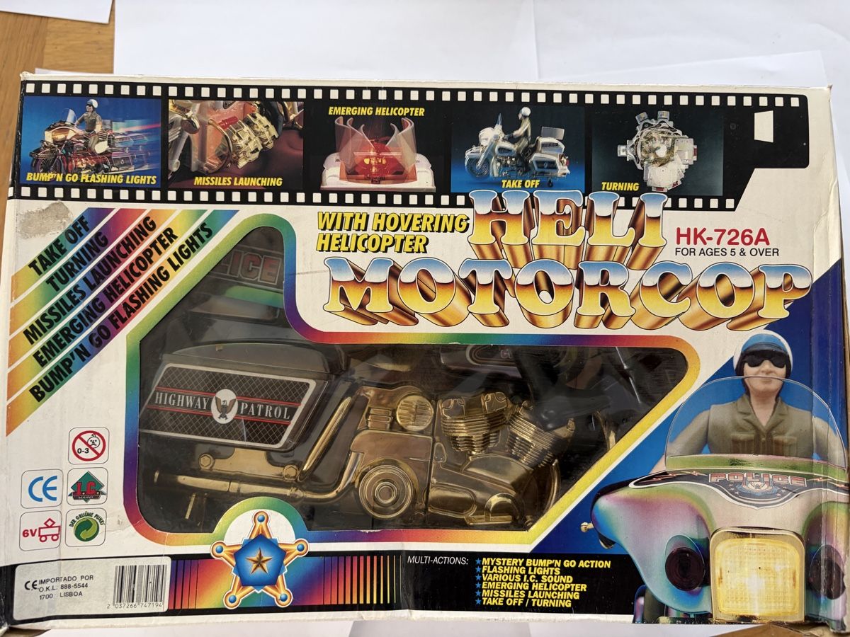 Kit di modellismo & Modellini statici: Heli Motorcop HK-726A Rétro  – Usato da Echallens venduto da JAR69