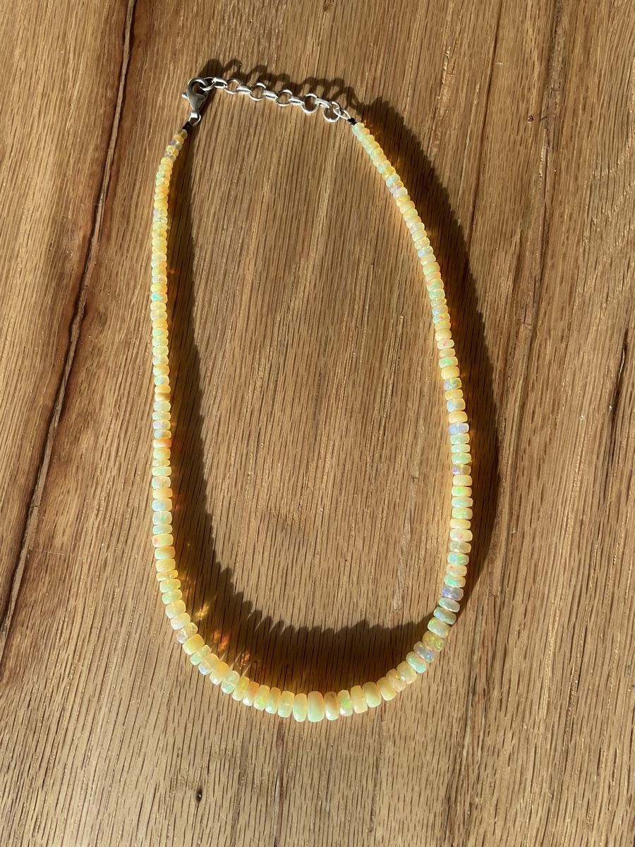 Catenine: Opal Kette 925 Silber, Top Zustand – Nuovo (secondo la descrizione) da Buchs ZH venduto da Automatic007 1