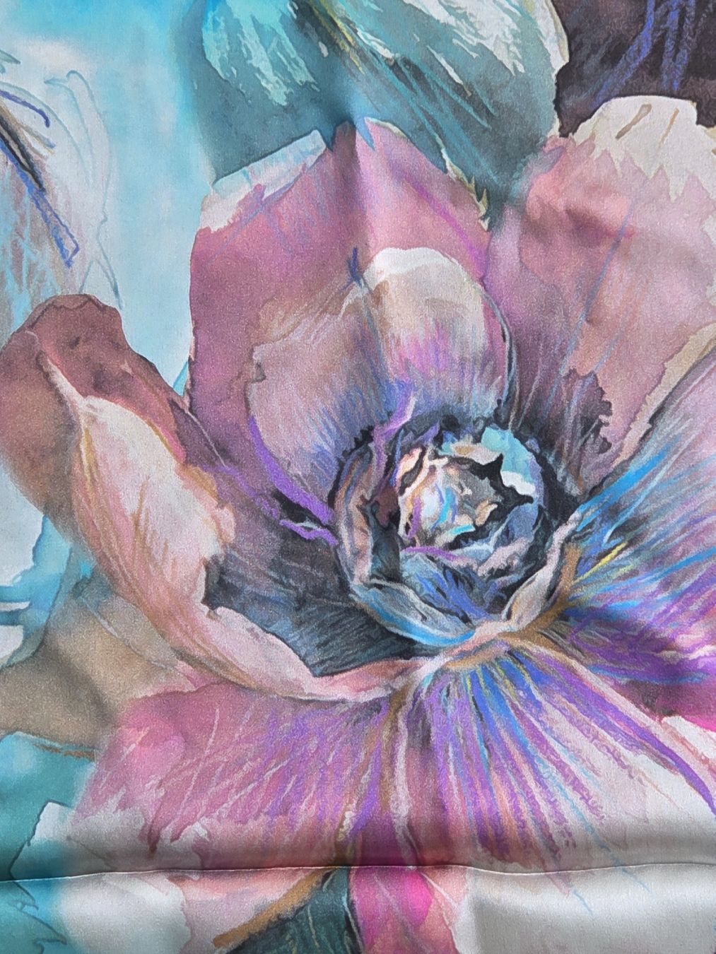 Foulard & Sciarpe: Seidenfoulard 53 x 53 cm – Nuovo e nell'imballaggio originale da Frauenfeld venduto da Schenken-mit-Herz 3