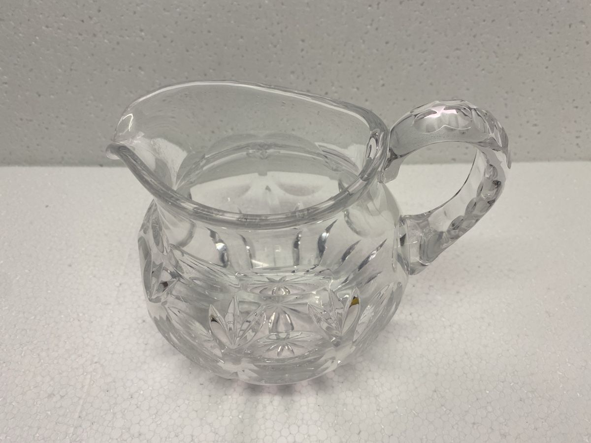 Caraffe: Glaskrug Kristall mit Schliffmuster gut erhalten – Usato da sursee venduto da trilli-tralli 2