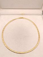 Vintage vergoldete Collier Halskette Top