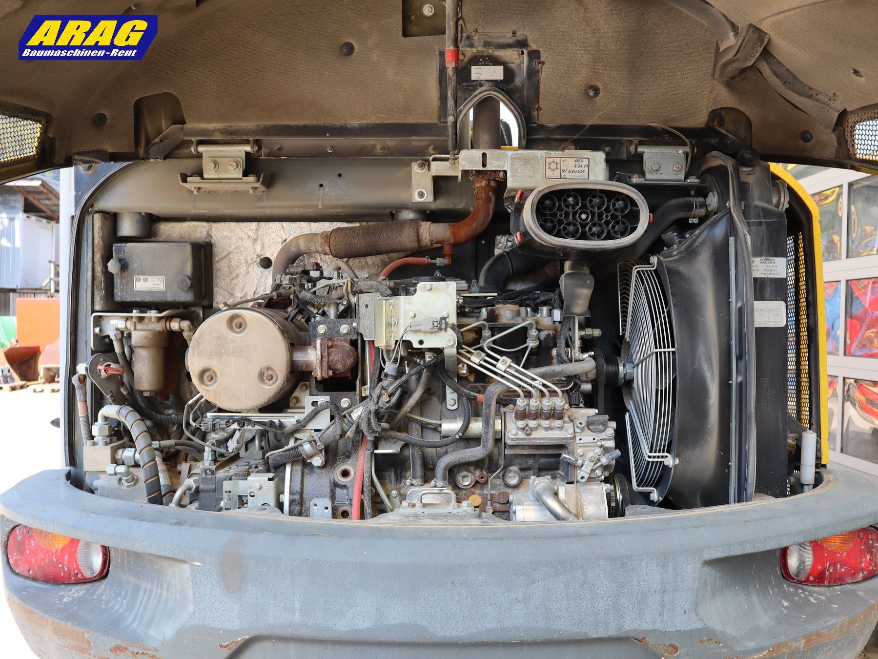 Wacker Neuson Escavatori: Wacker Neuson EW65 Mobilbagger – Usato da Hasle LU venduto da Arag08 9