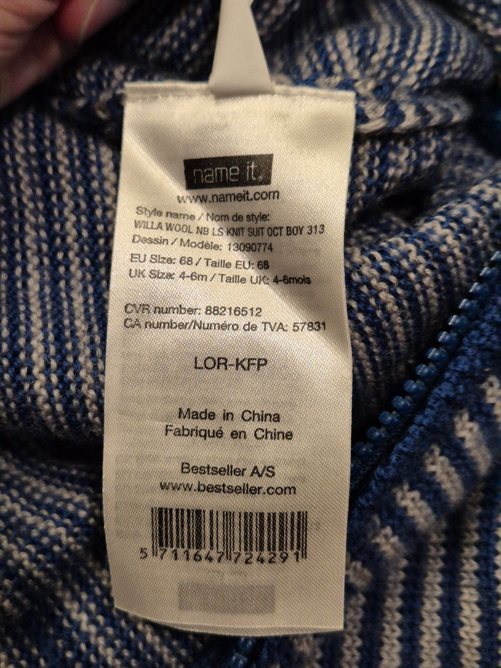 Name It Babyanzüge: Walkanzug von Name It, Größe 68 – Gebraucht aus Adliswil von monikas47 4