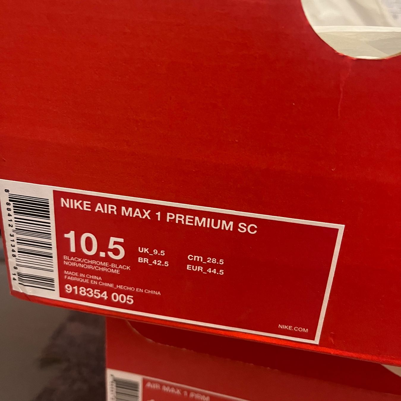 Nike Scarpe da uomo: Nike Air Max 1 Jewel black – Nuovo (secondo la descrizione) da Winterthur venduto da LaBodega 1
