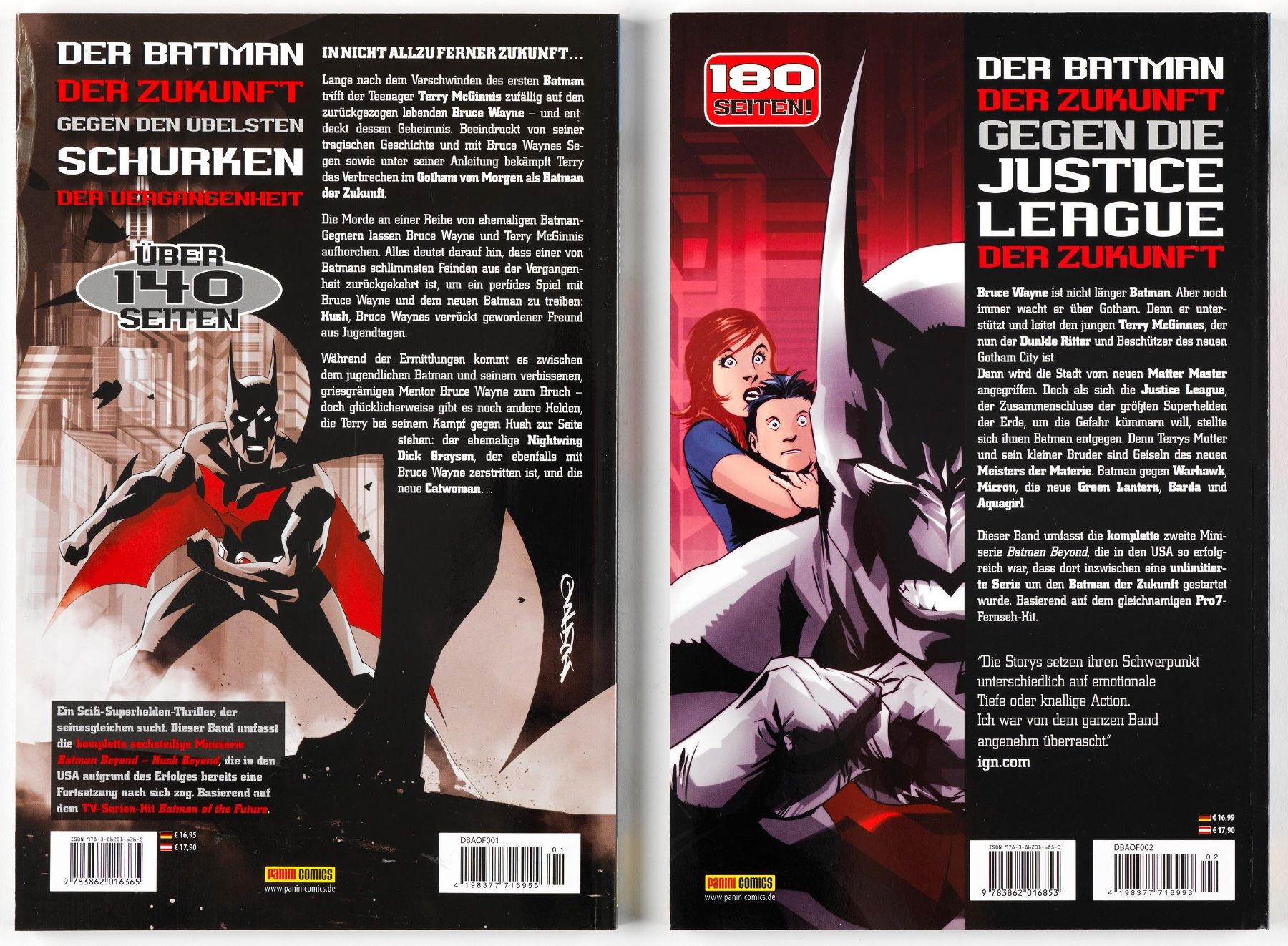 Comics: BATMAN OF THE FUTURE #1-2 – Gebraucht aus St. Gallen von kobayashi-maru 1