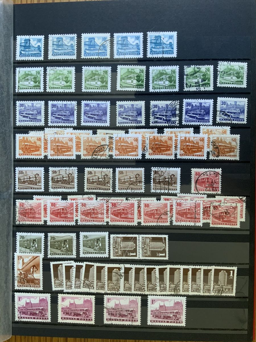 Tutti i francobolli: Briefmarken Album Ungarn – Usato da Binningen venduto da chr_cr5n 2
