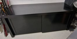 TV-Möbel schwarz  sehr stabil, 150 x 55 x 64 cm  