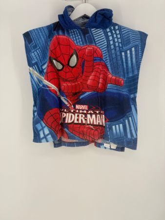 Kinder Badeponcho Spiderman, Frottee