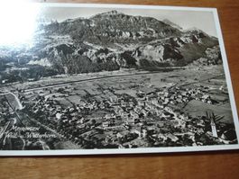 Meiringen, mit Well- + Wetterhorn, 1939, Feldpost-o