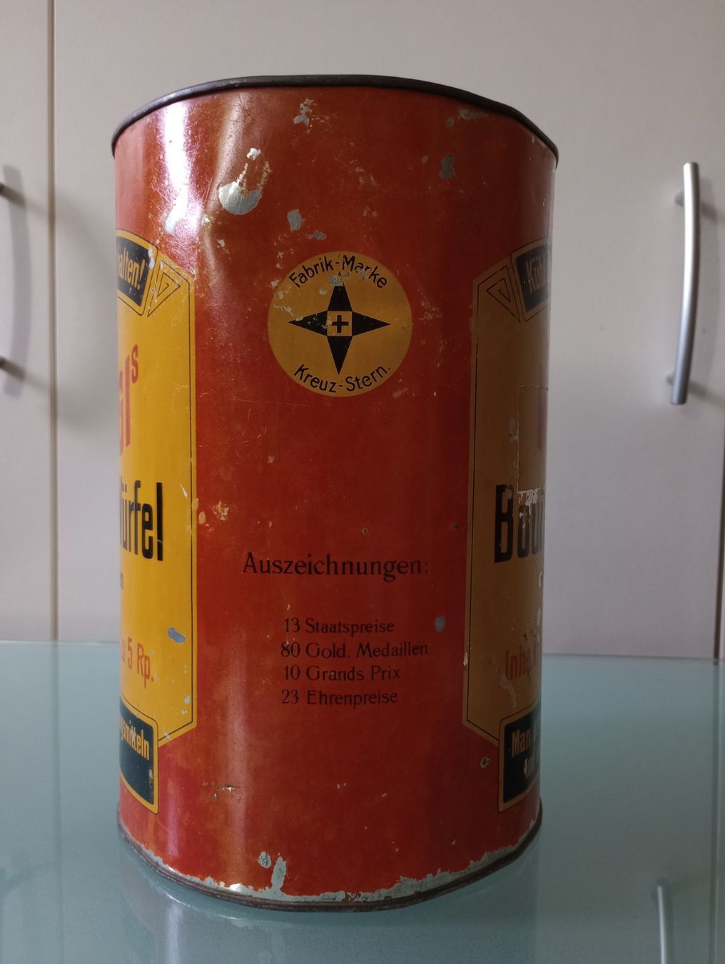 Barattoli: Blechdose MAGGI'S Bouillon-Würfel – Usato da Herisau venduto da ACm9 1