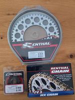 Kit chaine Renthal Husqvarna chaine couronne pignon neuf