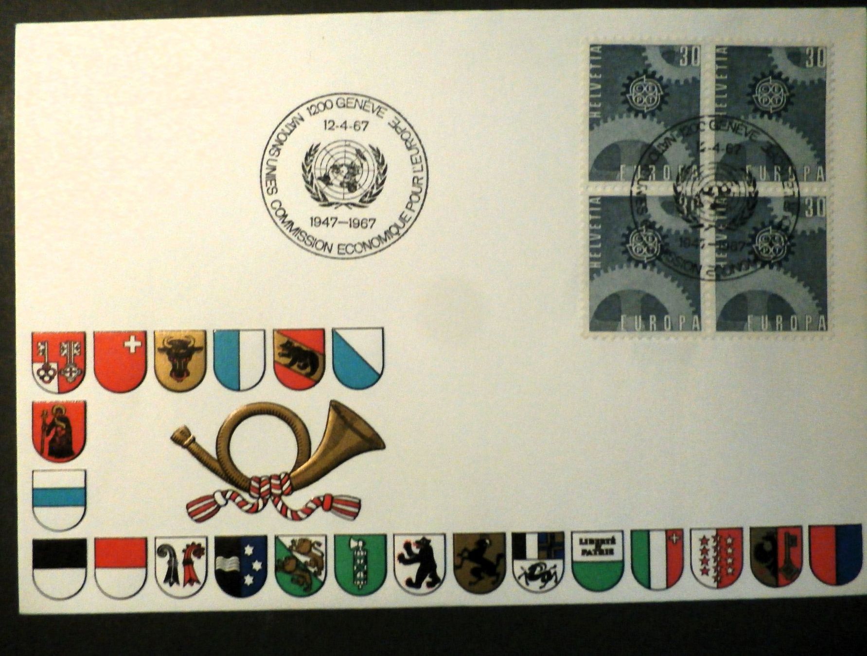 Alle Briefmarken: CH Nations Unies – Gebraucht aus Kehrsatz von Bernherb2 1