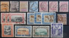 Guyana British Lot mit alten Werten II