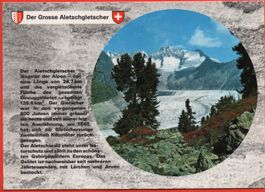 FIESCH Der Grosse Aletschgletscher
