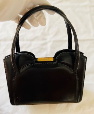 Wunderschöne elegante Vintage-Henkeltasche aus den 1950/60er