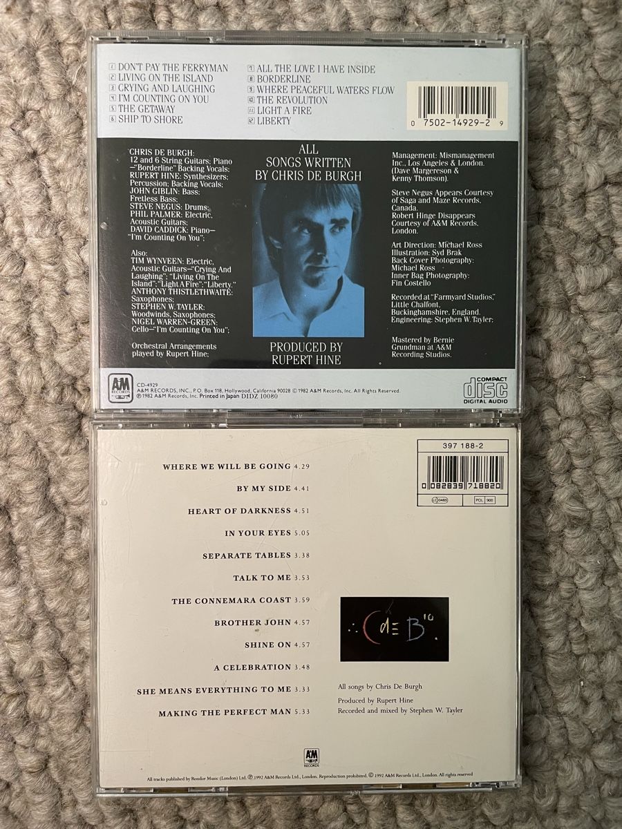 CD: 2x Chris De Burgh – Usato da Reinach AG venduto da trigger7811 1
