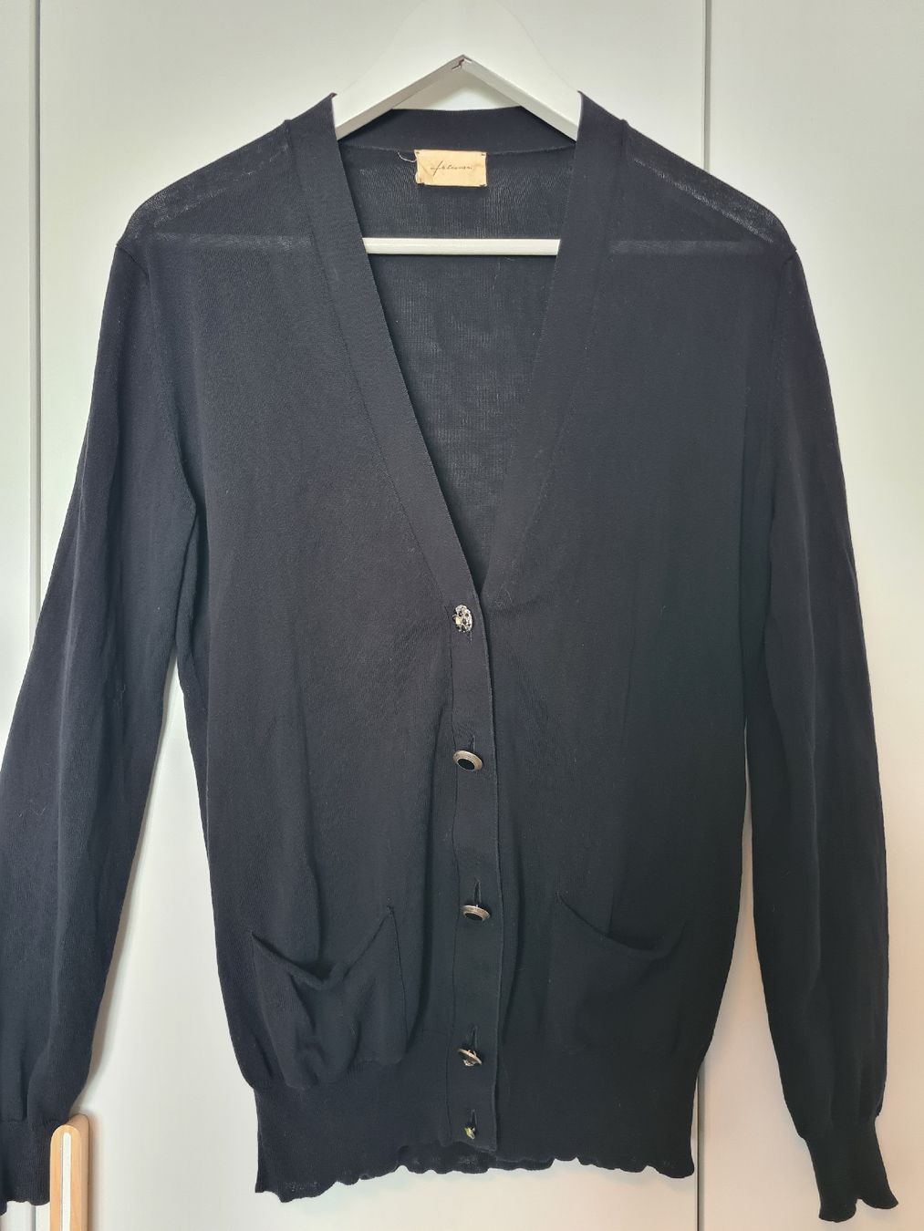 Falconeri Giacche: Schwarze Strickjacke Falconeri Gr. S Kaschmir Seide – Usato da KRIENS venduto da Franzy_Blond10 3