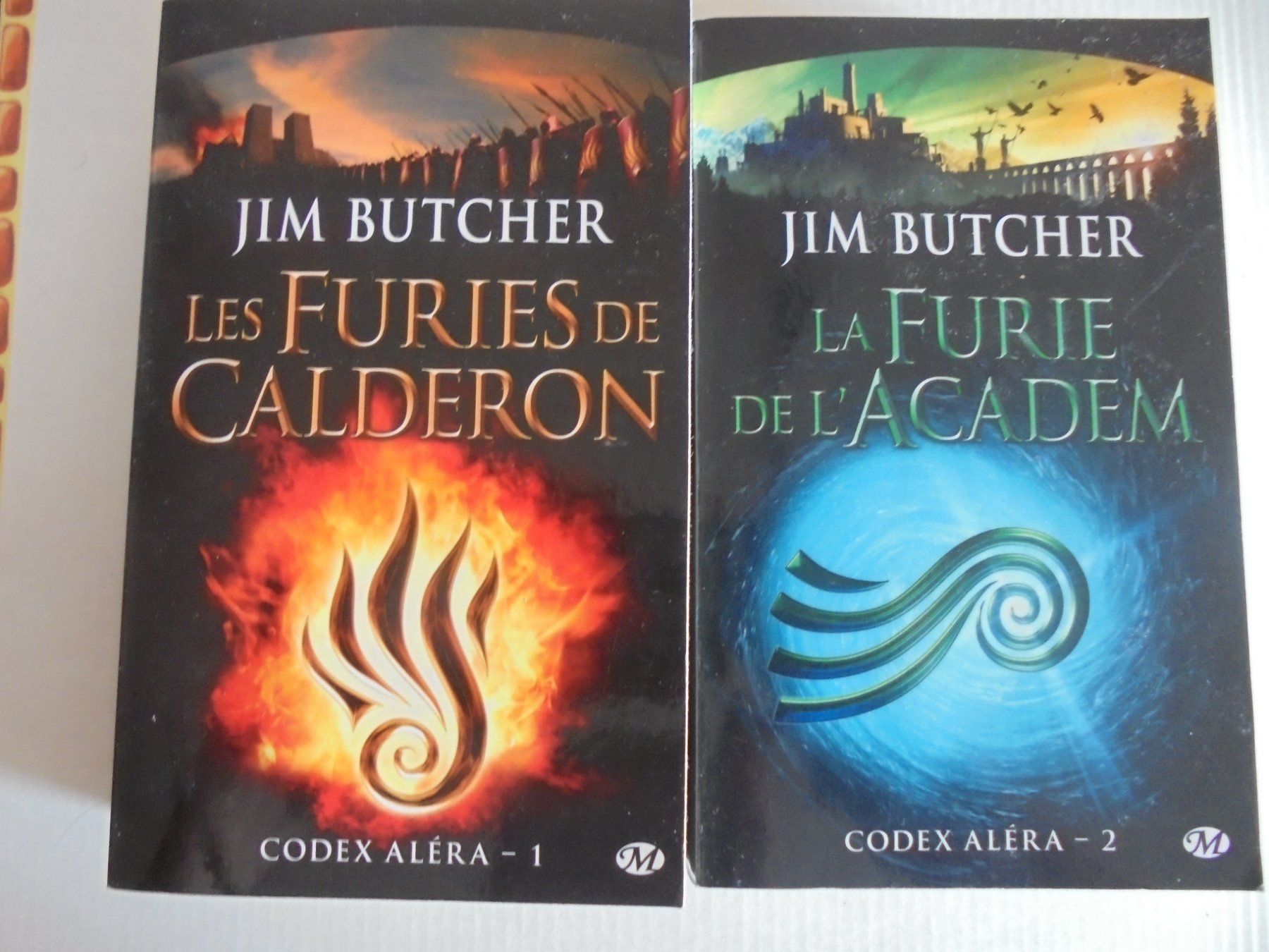 Bücher: Jim BUTCHER " Codex 1 + , les furies de Calderon " + Codex 2 – Gebraucht aus Crissier von Promopost