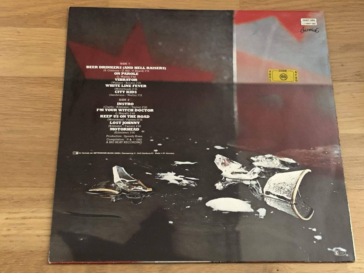 Dischi in vinile: Motörhead. 1982. Beer Drinkers – Usato da Faulensee venduto da Mizuno06 1