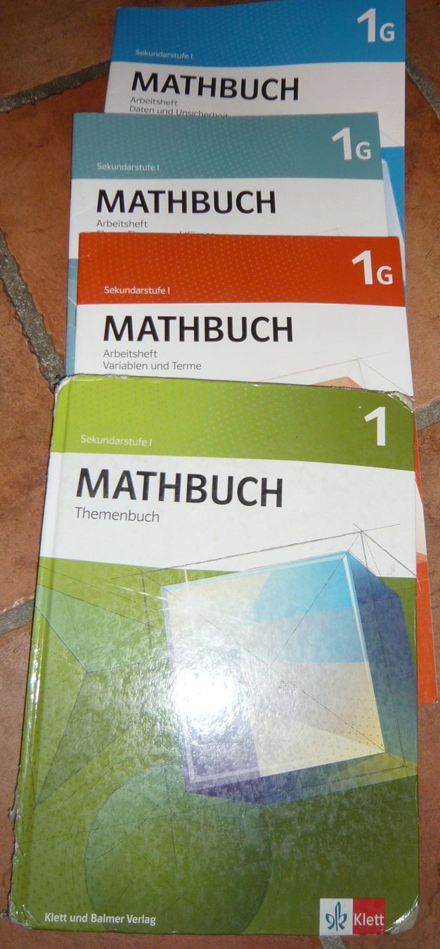 Libri: 4 Mathematik Bücher 1 Sek. – Usato da Ruggell venduto da Btt
