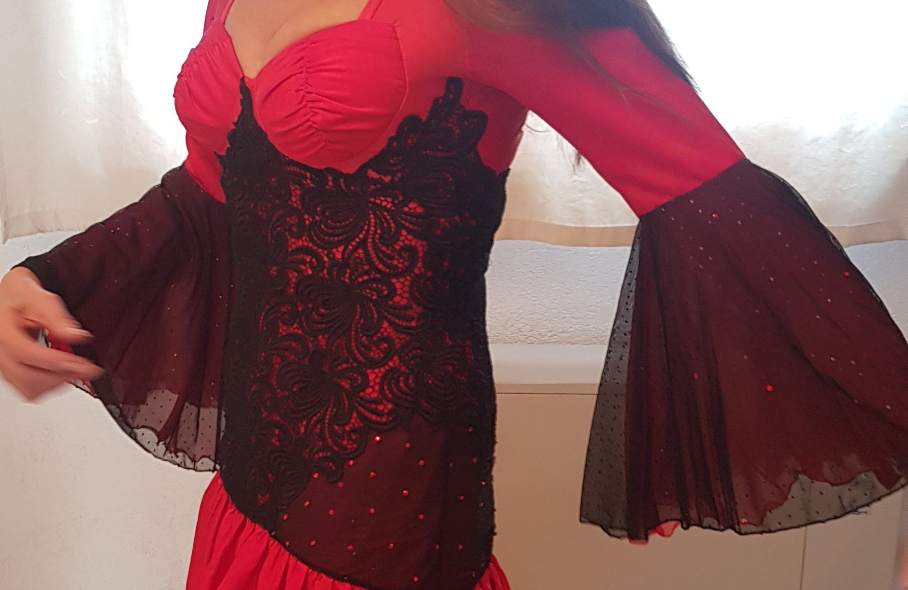 Vestiti: Kleid Haute Couture im spanischen Stil – Nuovo (secondo la descrizione) da Degersheim venduto da Kim1000 2