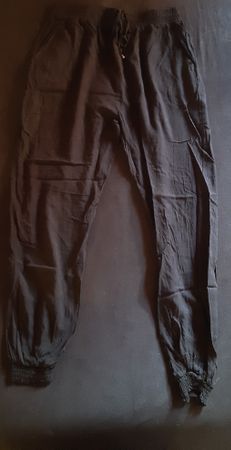 schlabberhosen schwarz