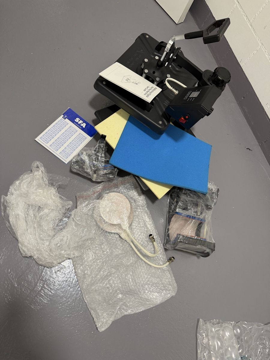 Tutte le macchine: Multifunktions Transferpresse Set mit Zubehör – Usato da Abtwil AG venduto da be5pc