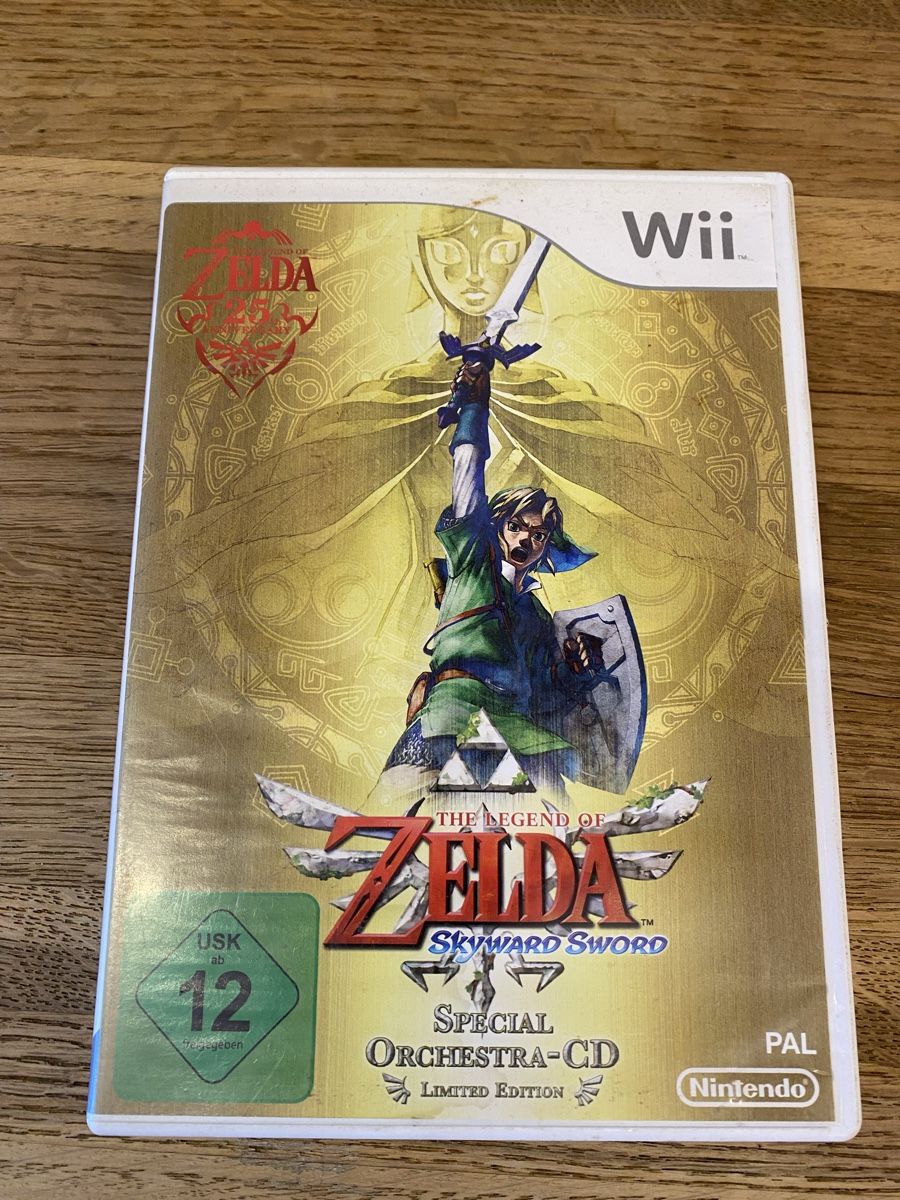Giochi: Wii Zelda Skyward Sword Special Orchestra CD – Usato da Zürich venduto da linlin02