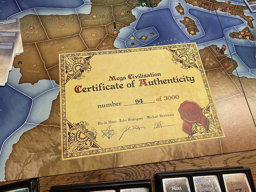 Pegasus Spiele Giochi: Mega Civilization (Englisch, rar!) – Nuovo (secondo la descrizione) da Fribourg venduto da rpo_mh6j 3