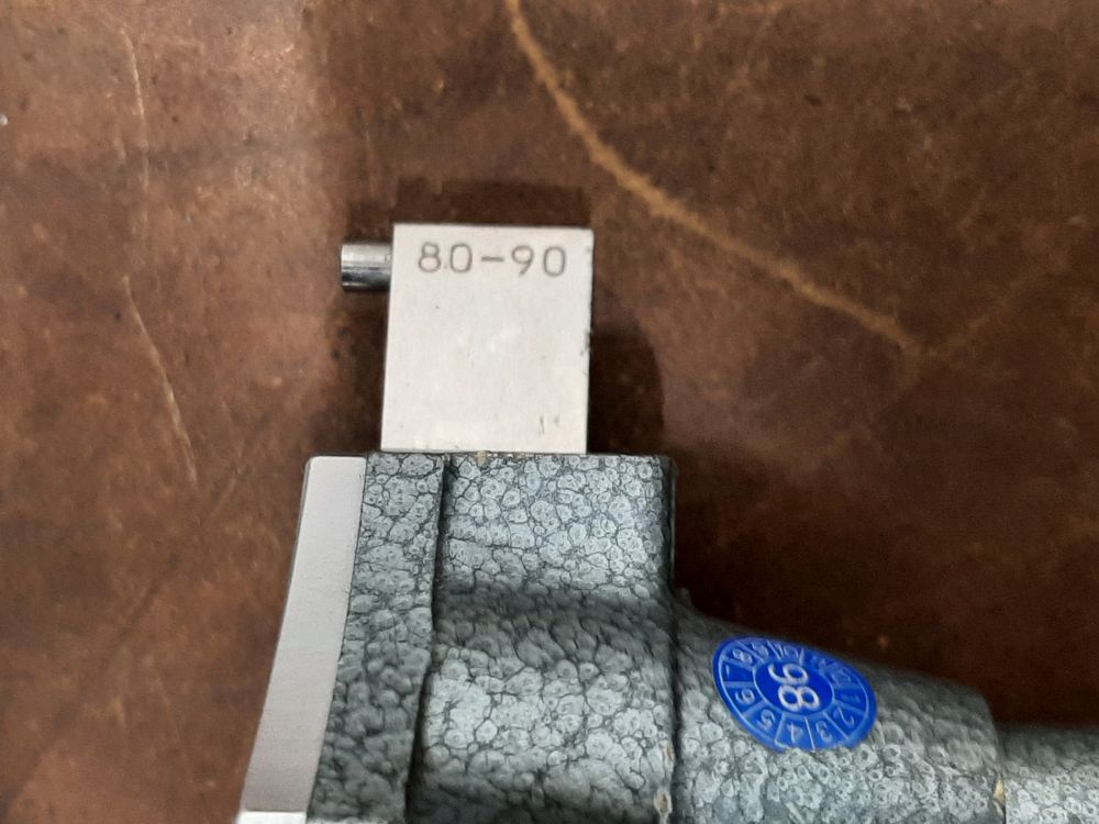Micromètre D'intérieur TESA Tri-o-bor 60-90 Mm – Résolution 0,002 Mm, Occasion