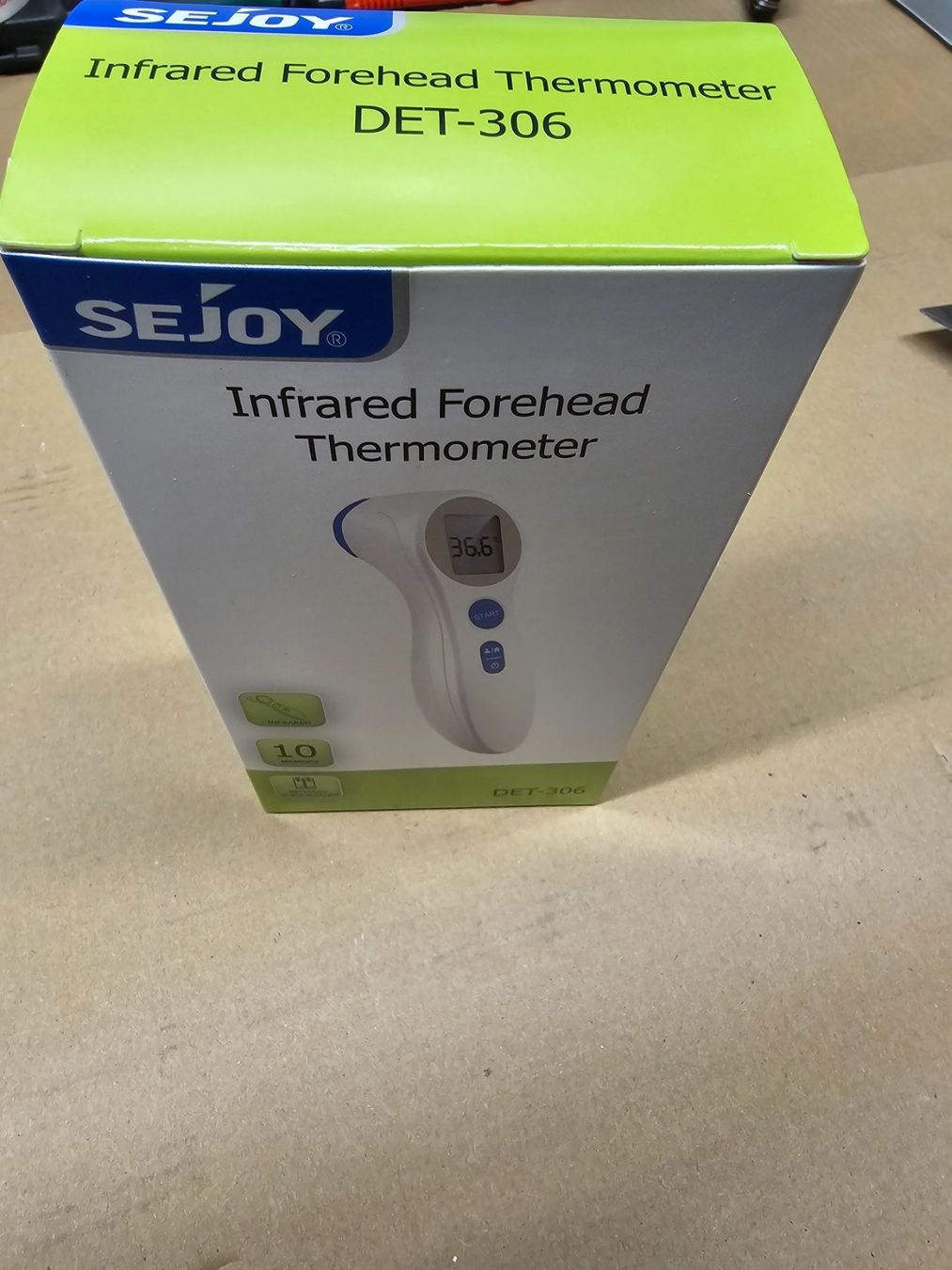 Sonstiges für Haushalt & Wohnen: Infrarot Stirn Thermometer DET-306 – Neu (gemäss Beschreibung) aus Rebstein von James-Dean 4