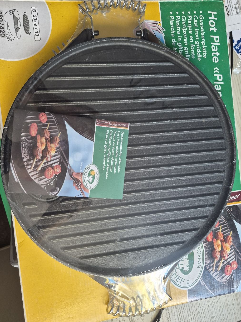 Piatti di portata: Grillplatte Outdoor Chef – Nuovo e nell'imballaggio originale da Immensee venduto da modi2000 1